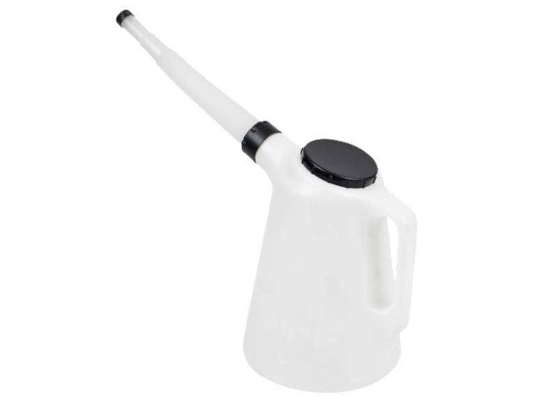 Sealey Oil Container with Lid and Flexi-Spout 5ltr